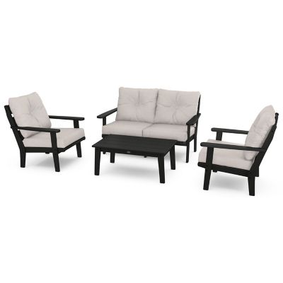 Lakeside 4-Piece Deep Seating Outdoor Sofa Set