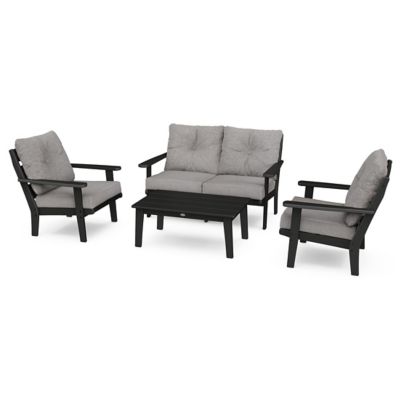Lakeside 4-Piece Deep Seating Outdoor Sofa Set