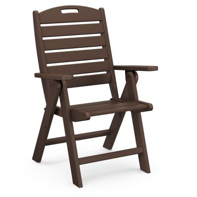 Nautical Outdoor Folding Highback Chair