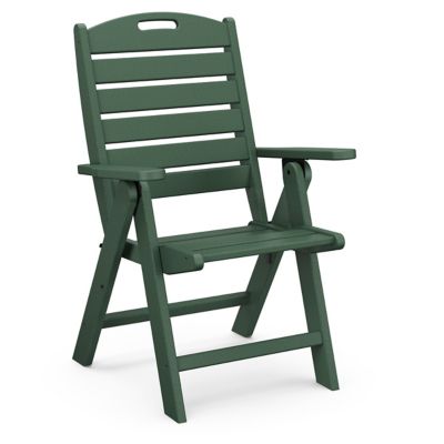 Nautical Outdoor Folding Highback Chair