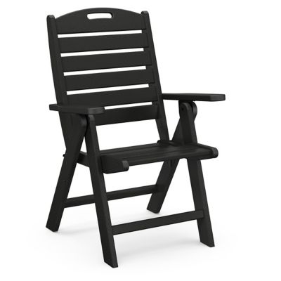 Nautical Outdoor Folding Highback Chair