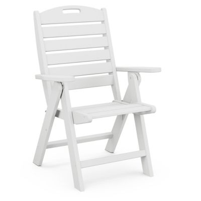 Nautical Outdoor Folding Highback Chair