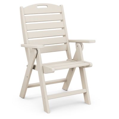 Nautical Outdoor Folding Highback Chair