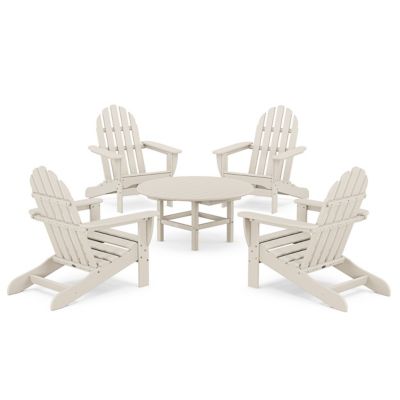 Classic Adirondack Outdoor 5-Piece Conversation Set
