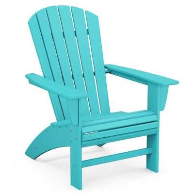 Nautical Curveback Outdoor Adirondack Chair
