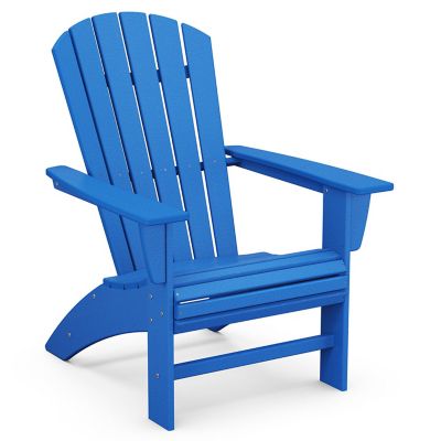 Nautical Curveback Outdoor Adirondack Chair