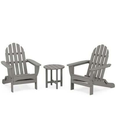 Classic Outdoor Adirondack 3-Piece Set