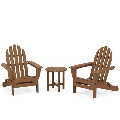 Classic Outdoor Adirondack 3-Piece Set