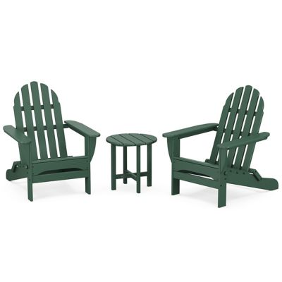 Classic Outdoor Adirondack 3-Piece Set