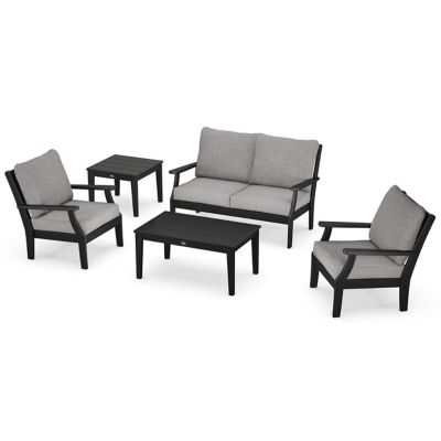 Braxton Outdoor 5-Piece Deep Seating Set