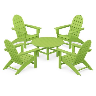 Vineyard Outdoor 5-Piece Adirondack Chair Conversation Set