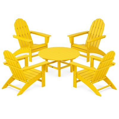 Vineyard Outdoor 5-Piece Adirondack Chair Conversation Set