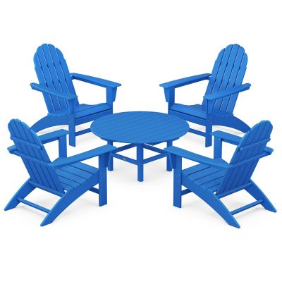 Vineyard Outdoor 5-Piece Adirondack Chair Conversation Set