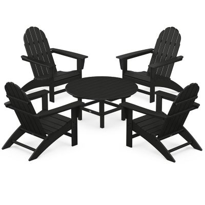 Vineyard Outdoor 5-Piece Adirondack Chair Conversation Set