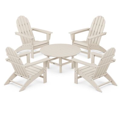 Vineyard Outdoor 5-Piece Adirondack Chair Conversation Set
