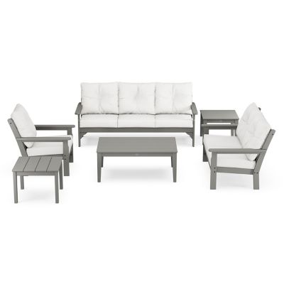 Vineyard 6-Piece Outdoor Deep Seating Set