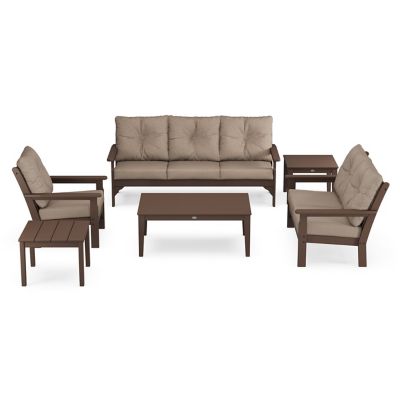 Vineyard 6-Piece Outdoor Deep Seating Set