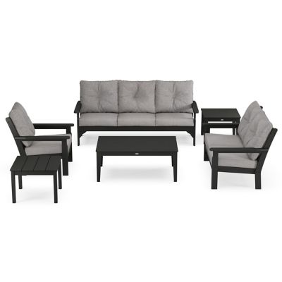 Vineyard 6-Piece Outdoor Deep Seating Set