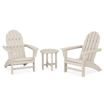 Vineyard Outdoor 3 Piece Adirondack Set
