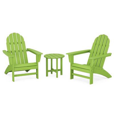 Vineyard Outdoor 3 Piece Adirondack Set