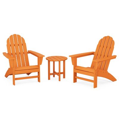 Vineyard Outdoor 3 Piece Adirondack Set
