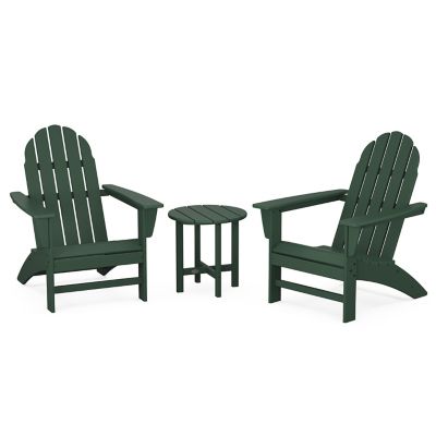Vineyard Outdoor 3 Piece Adirondack Set
