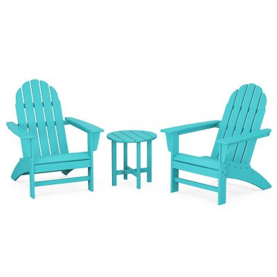 Vineyard Outdoor 3 Piece Adirondack Set