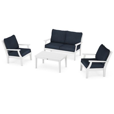 Braxton Outodoor 4-Piece Deep Seating Chair Set