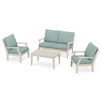 Braxton Outodoor 4-Piece Deep Seating Chair Set