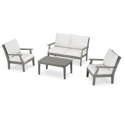 Braxton Outodoor 4-Piece Deep Seating Chair Set