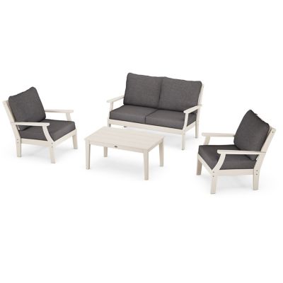 Braxton Outodoor 4-Piece Deep Seating Chair Set