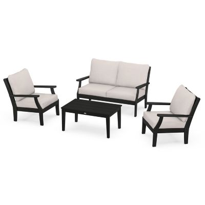 Braxton Outodoor 4-Piece Deep Seating Chair Set