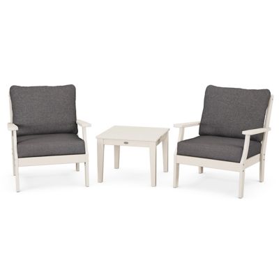 Braxton Outdoor 3-Piece Deep Seating Set