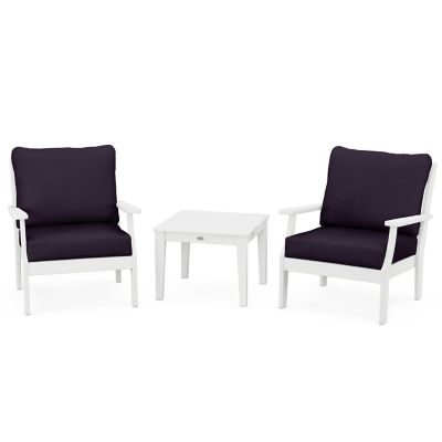Braxton Outdoor 3-Piece Deep Seating Set