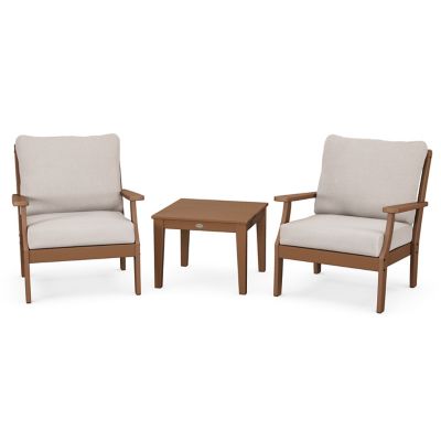 Braxton Outdoor 3-Piece Deep Seating Set