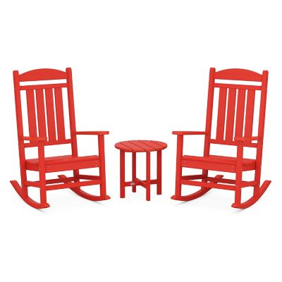 Presidential Outdoor 3 Piece Rocker Set