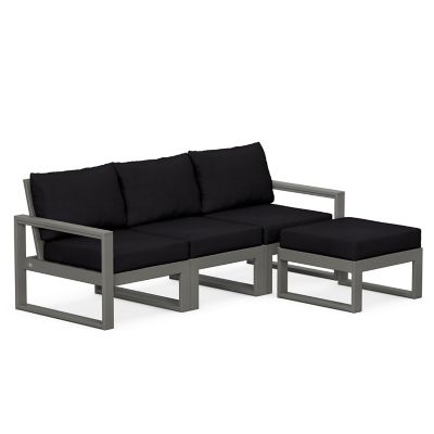 EDGE 4-Piece Modular Deep Outdoor Seating Set