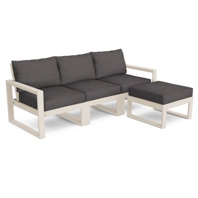 EDGE 4-Piece Modular Deep Outdoor Seating Set