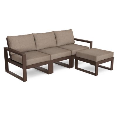 EDGE 4-Piece Modular Deep Outdoor Seating Set