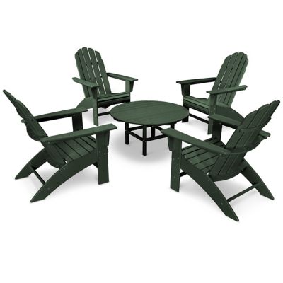 Vineyard Outdoor 5-Piece Oversized Adirondack Set