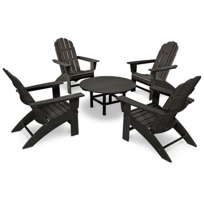 Vineyard Outdoor 5-Piece Oversized Adirondack Set