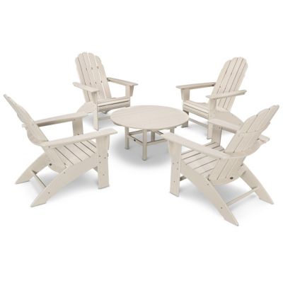 Vineyard Outdoor 5-Piece Oversized Adirondack Set