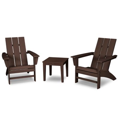 Modern Outdoor Adirondack 3 Piece Set