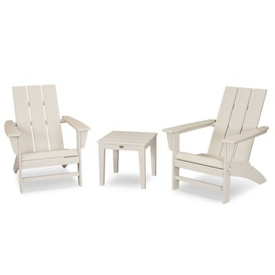 Modern Outdoor Adirondack 3 Piece Set