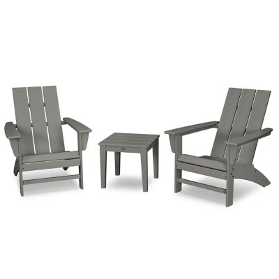 Modern Outdoor Adirondack 3 Piece Set