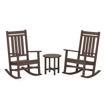 Estate Outdoor 3 Piece Rocking Chair Set