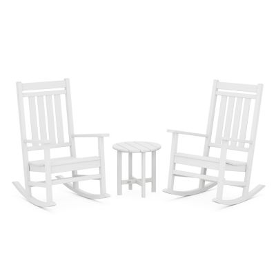 Estate Outdoor 3 Piece Rocking Chair Set
