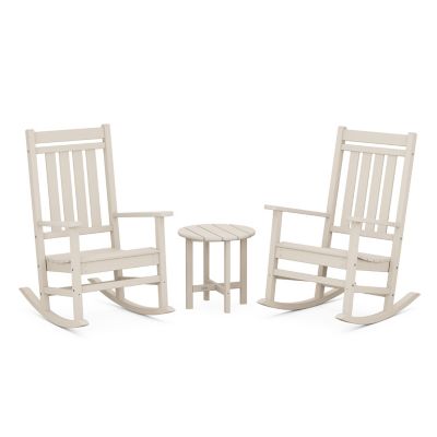 Estate Outdoor 3 Piece Rocking Chair Set