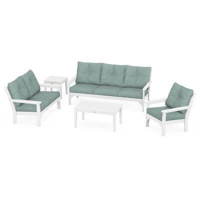 Vineyard Outdoor 5 Piece Deep Seating Set