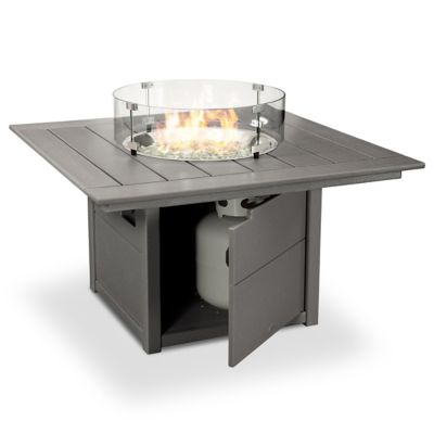 Square Outdoor Fire Pit Table